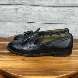 Alden 660 Tassel Moccasin Loafer Black Calfskin Leather Men’s Shoe Size 9